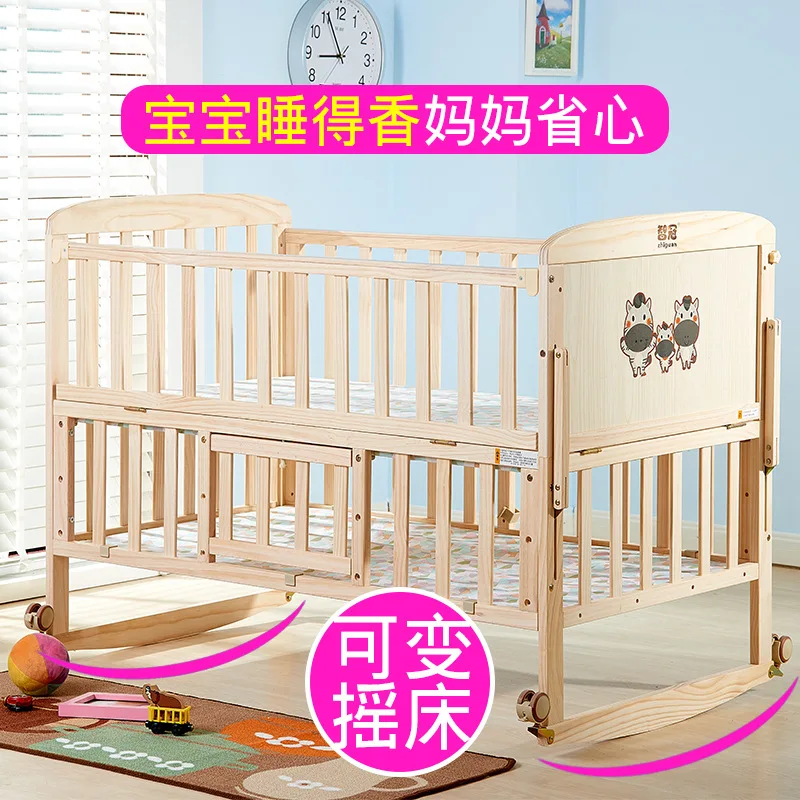 Детская деревянная кроватка Legno Del Bambino Multi funzione Portatile Culla Letto новорожденного игры