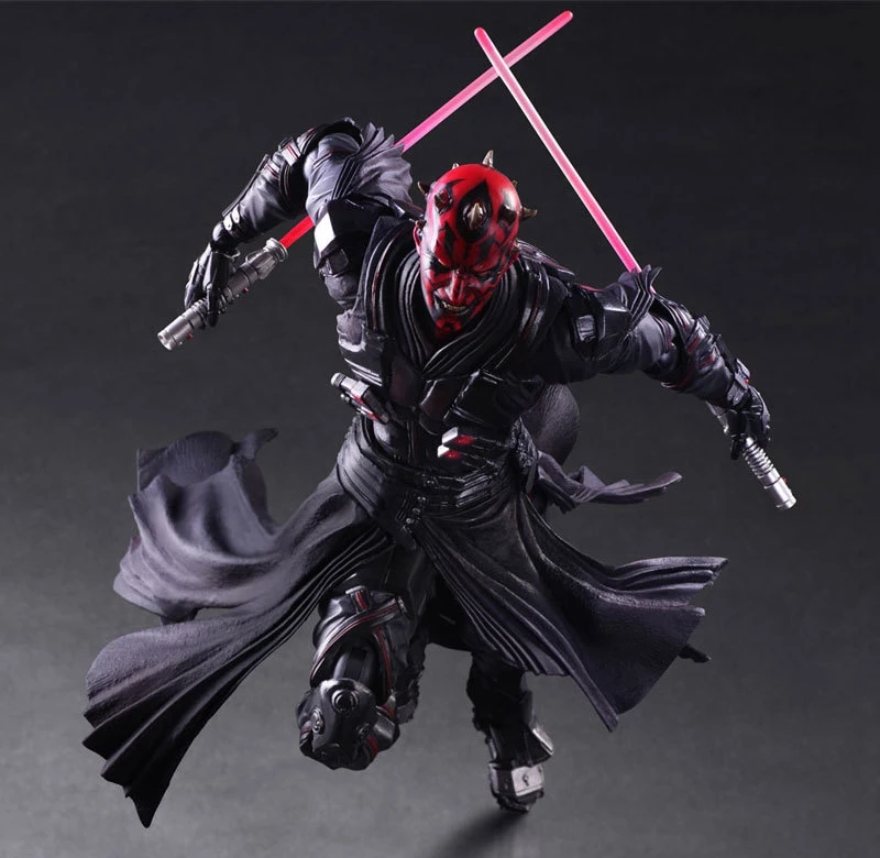 Play Arts PA черный рыцарь 27 см ПВХ фигурка куклы игрушки Детский подарок | Игрушки и