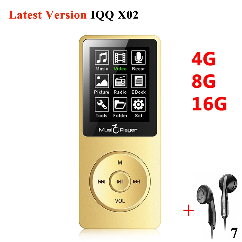 Оригинальный 1 8 &quotMP3 плеер 16 ГБ высокое качество звука начального уровня без