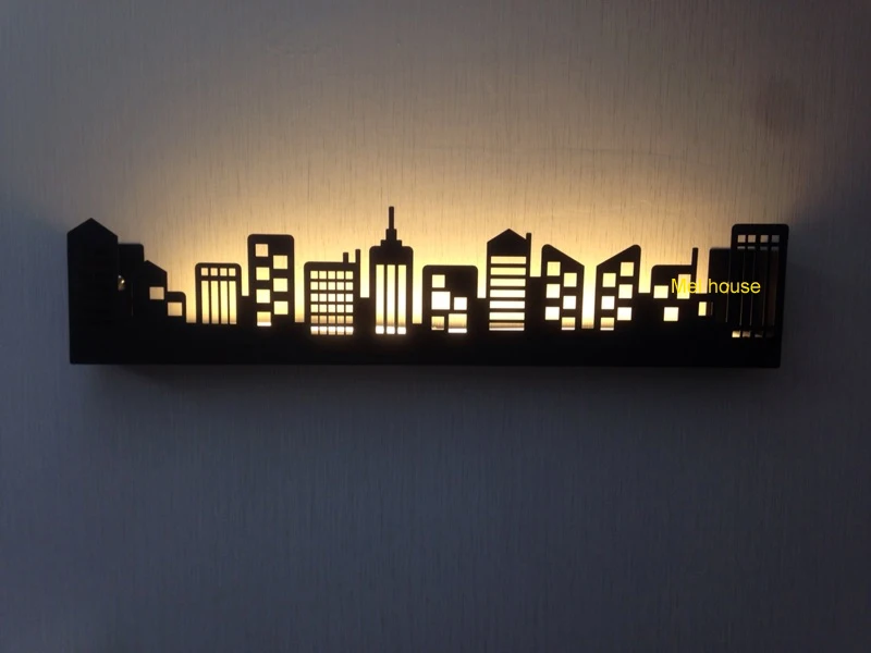 Светодиодный настенный светильник Бра В Белый Гостиная свет проходу Задний план