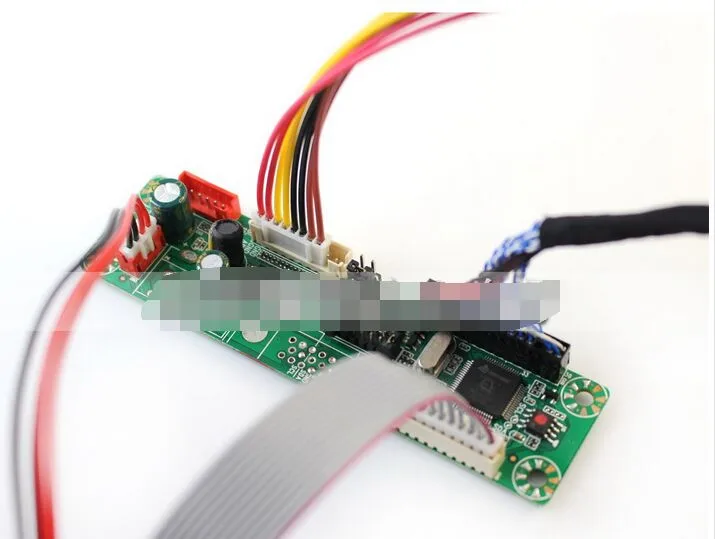 

LCD Monitor Driver Board Kit w/ Keypad VGA Cable 4-C Inverter Built-in 23 Programs Support 10-22'' LVDS Screen Free Shipping