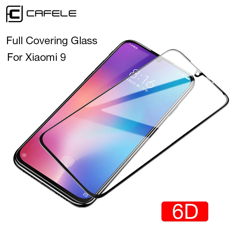 Защитная пленка Cafele 6D Edge для Xiaomi mi 9 защитное стекло 9H HD полное покрытие