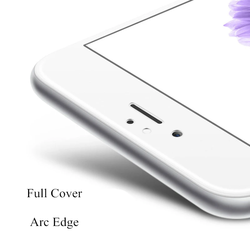 Utrathin гибкий протектор экрана из закаленного стекла для iphone 7 8 6 6S Plus Xs Max Xr X 0 18 мм 9.9D