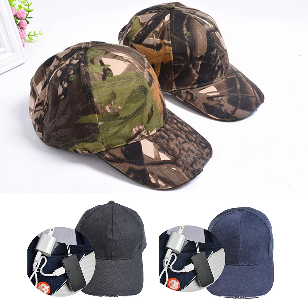 Светодиодная светлая крышка 1 шт. аккумулятор для кемпинга рыбалки бейсбола