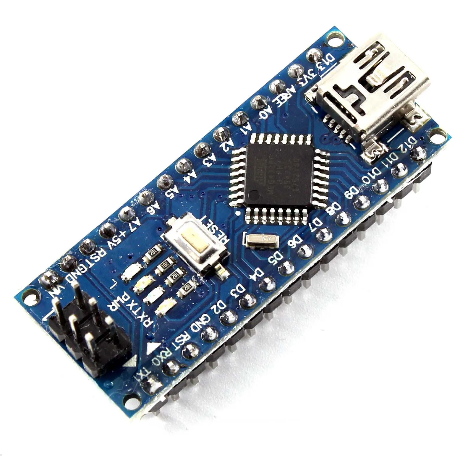 Новая плата микроконтроллера Nano V3.0 Atmega 328P уже припаянная собранная в сборке CH340G 5