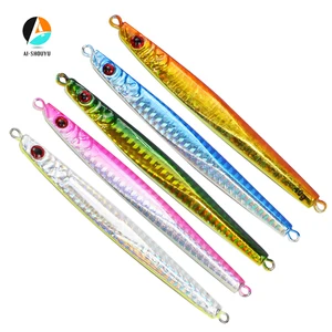 Рыболовная приманка AI-SHOUYU, металлическая, для ловли окуня, блесна, 25 г, 30 г, 40 г, 60 г, 80 г, 90 г