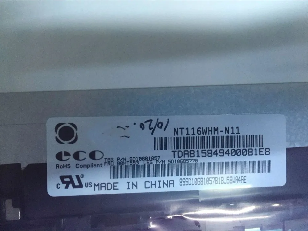 Сенсорный ЖК экран в сборе для lenovo yoga 300 11IBR NT116WHMN11|lenovo lcd screen|lenovo 3 lcdlenovo screen |