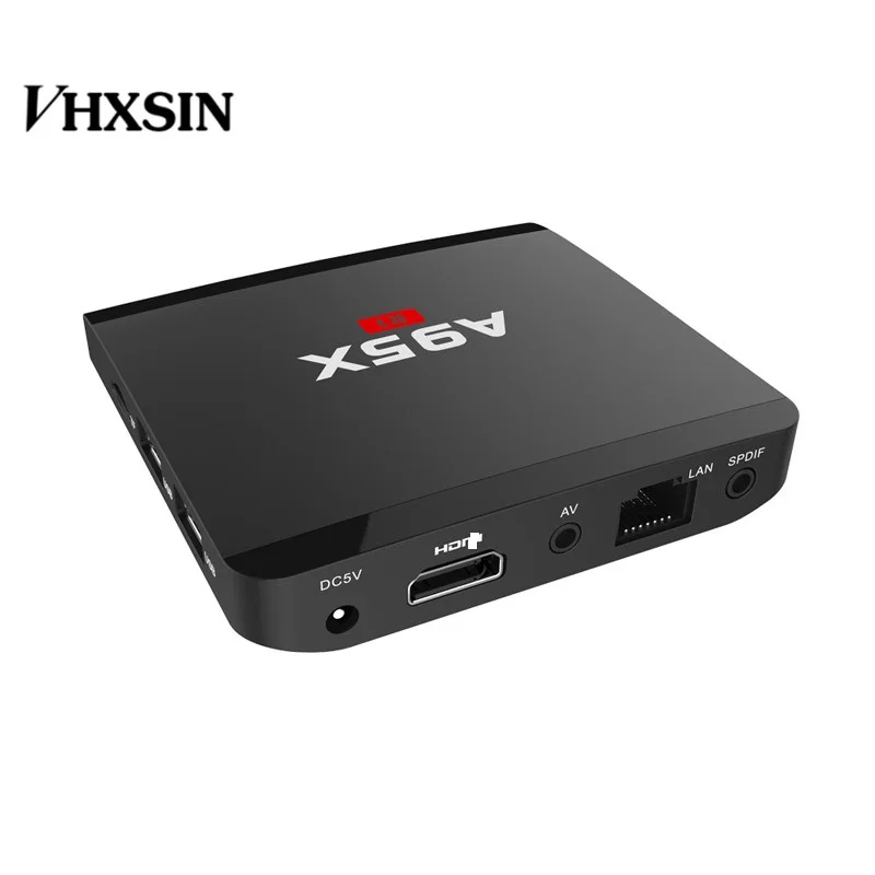 VHXSIN 25 шт. A95X R1 ТВ Box amlogic s905W 4 ядра 32 бит Процессор Android OS 7 1 2 Гб Оперативная память 16