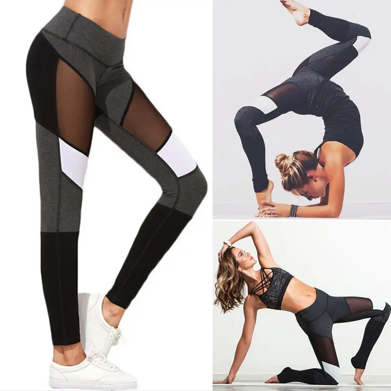 Женские брюки новинка 2017 модные женские штаны с высокой талией для фитнеса Капри