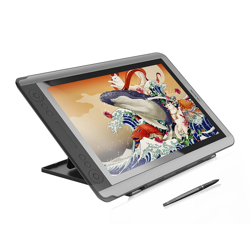 HUION KAMVAS 16 GT-156HD V2 15,6-дюймовый планшет монитор цифровая графика Рисование монитор ручка дисплей монитор