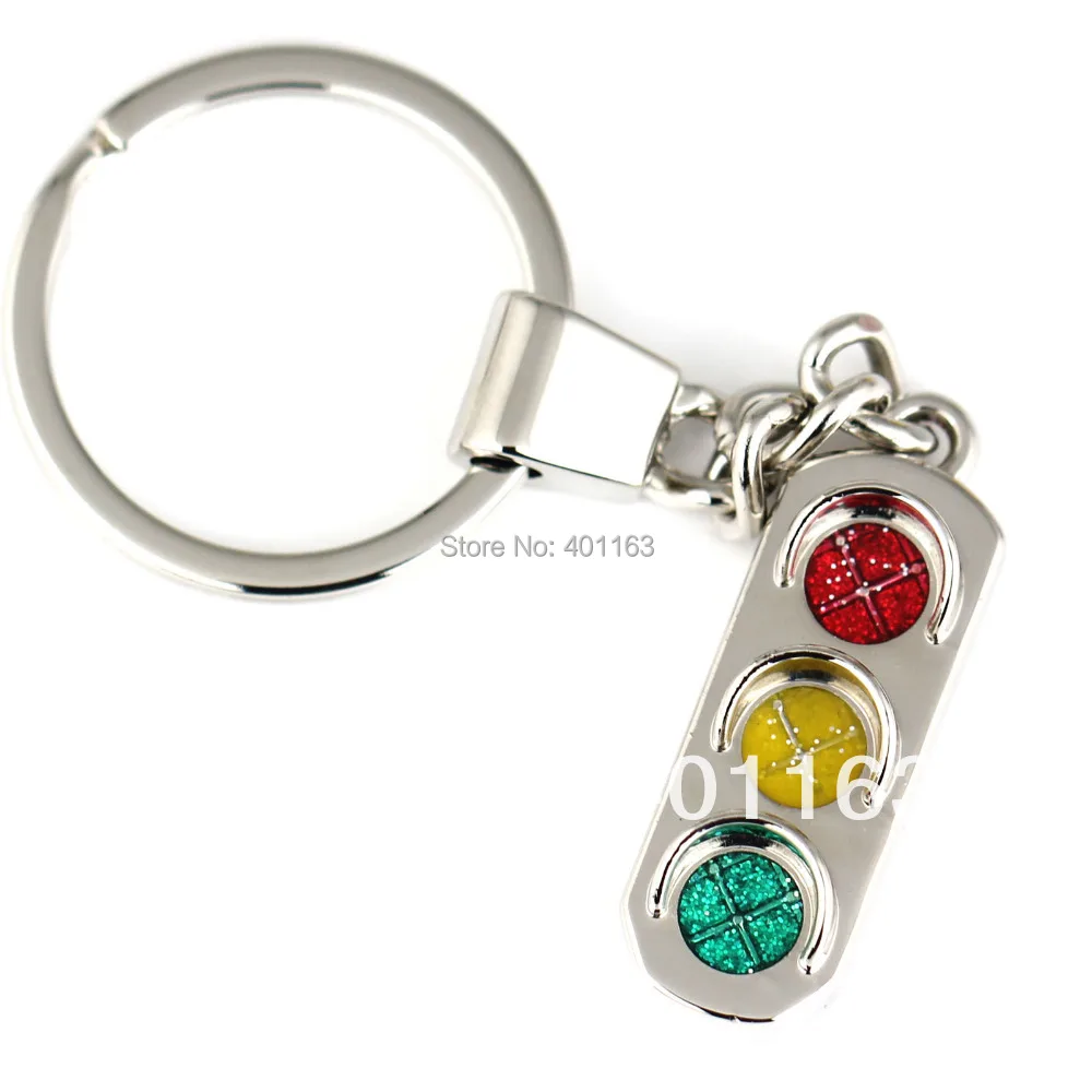 Светильник дорожного сигнала модель брелка креативный полированный хром