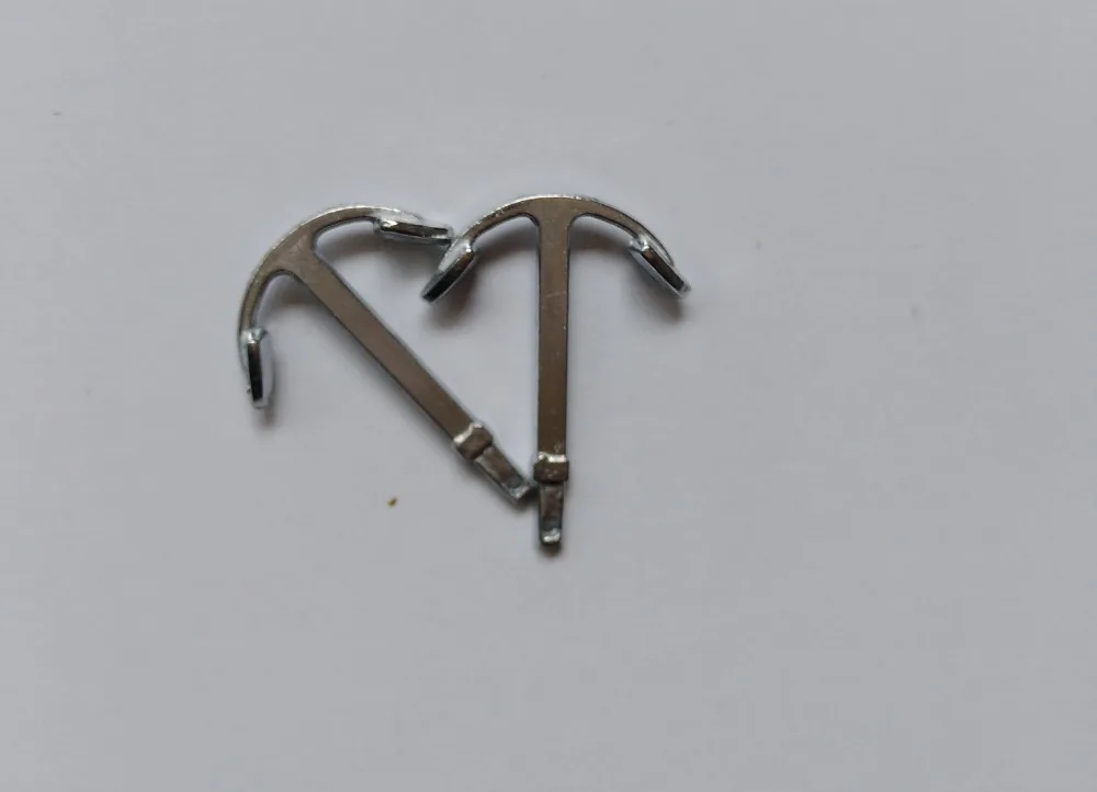 Оптовая продажа якорь из сплава Размер 25x19 мм модель корабля обновление