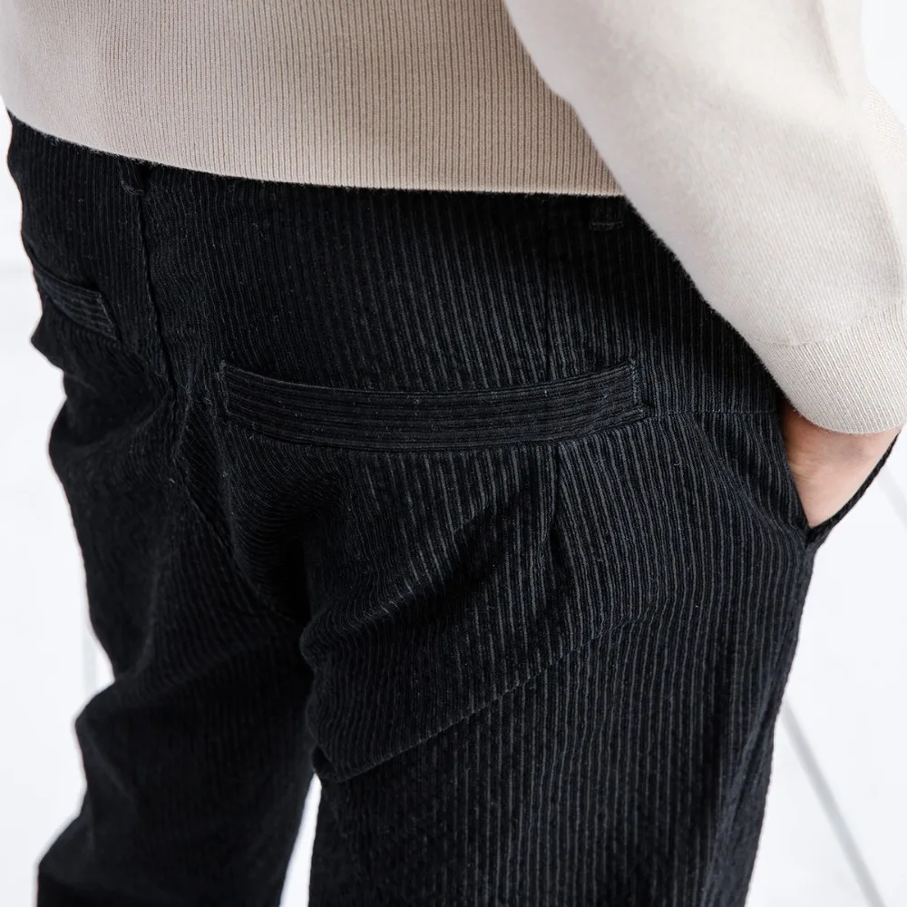 SIMWOOD 2019 Новый повседневные штаны для мужчин s Slim Fit модная уличная высокое