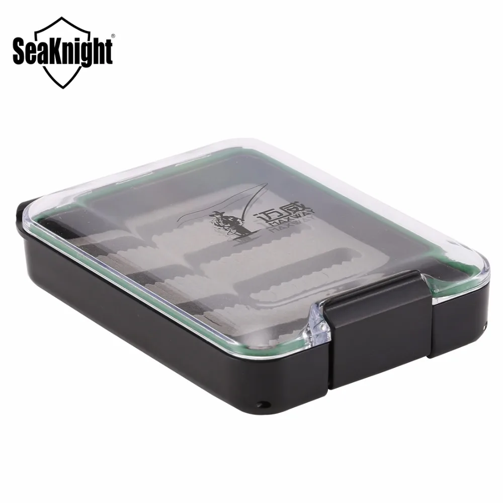 MAXWAY SeaKnight Нахлыстом Приманкой Box02 Видимый Пластиковые Водонепроницаемый 100*74*24 мм