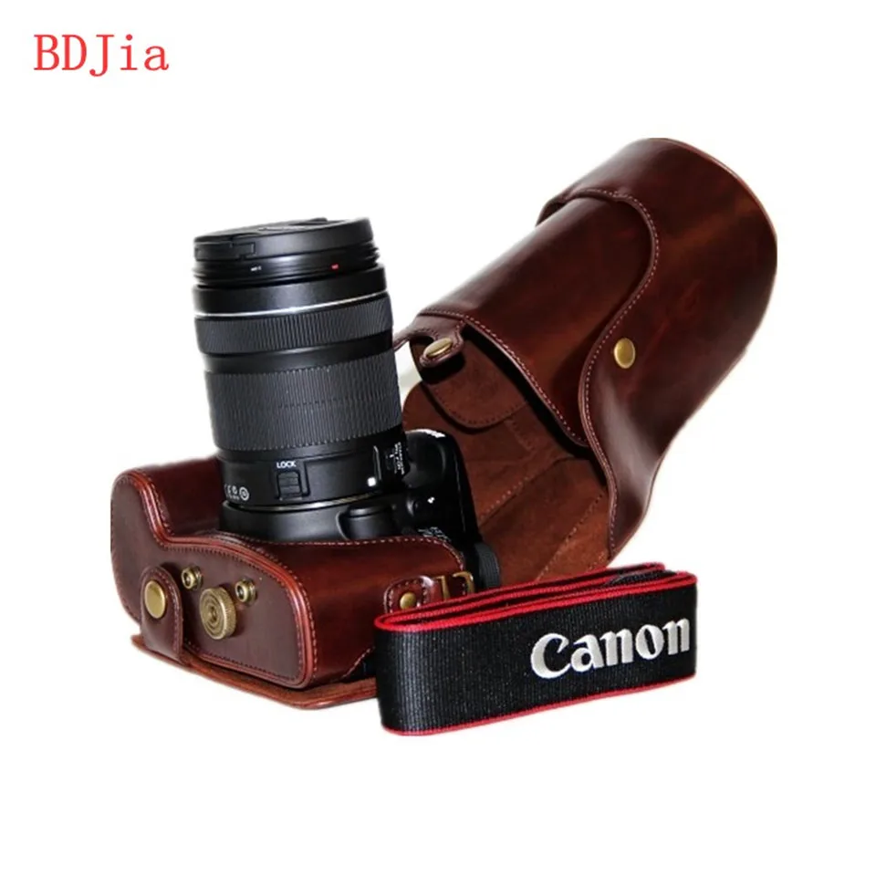 Чехол для камеры из искусственной кожи чехол Canon EOS 90D 80D 70D 60D DRSL 3 цвета на