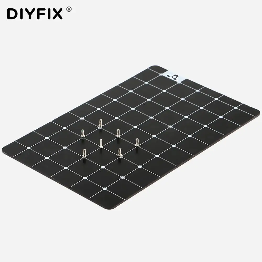 Магнитный коврик для хранения винтов DIYFIX карта памяти миниатюрный мягкий