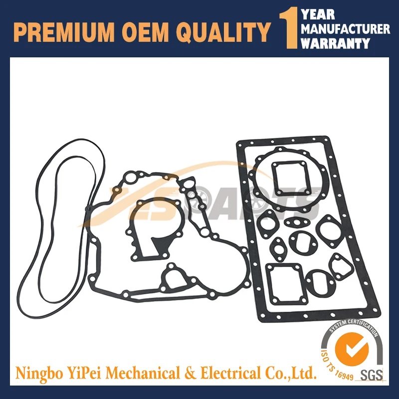 Для Kubota V1505 E полный комплект прокладок двигателя для трактора 16285 99352 16394