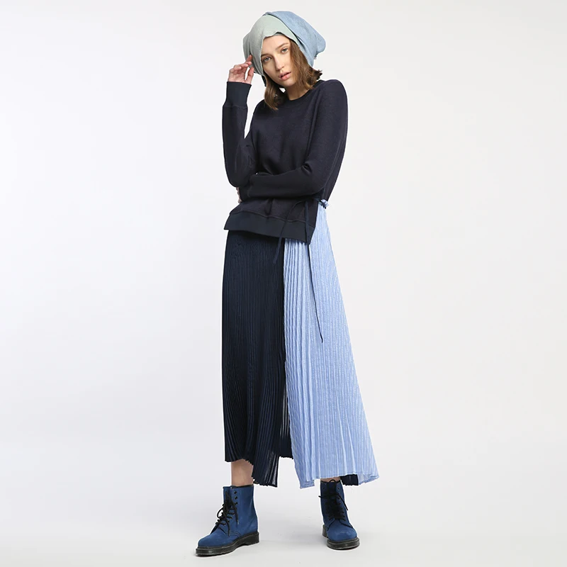 Фото Faye's store оригинальный дизайн весна 2018 Новое поступление имитация двух частей Faye's store оригинальный дизайн весна 2018 Новое поступление имитация двух частей