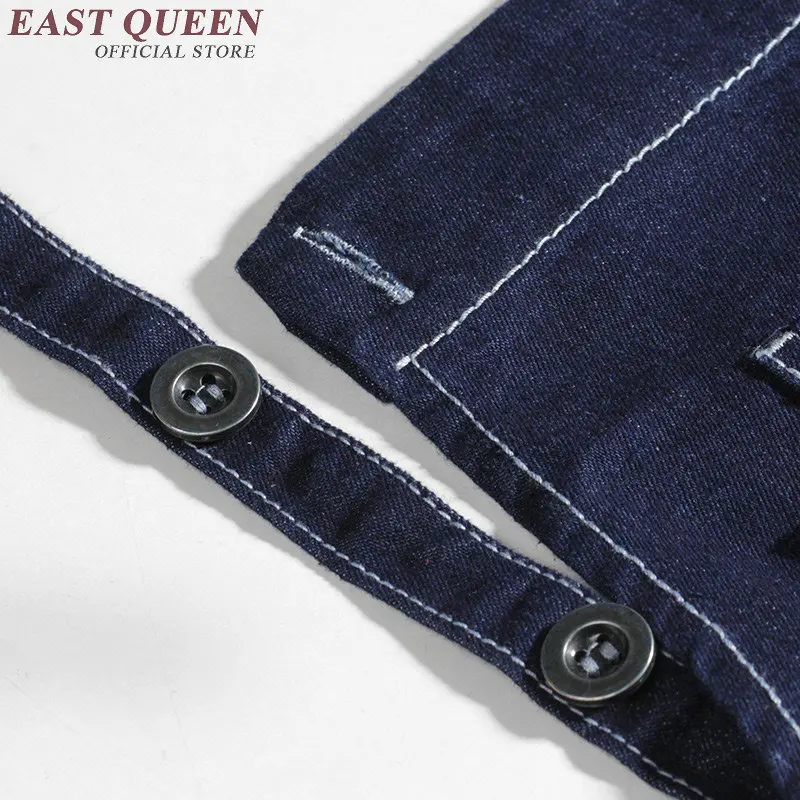 Джинсовый фартук для женщин и мужчин работы из искусственной джинсовой ткани