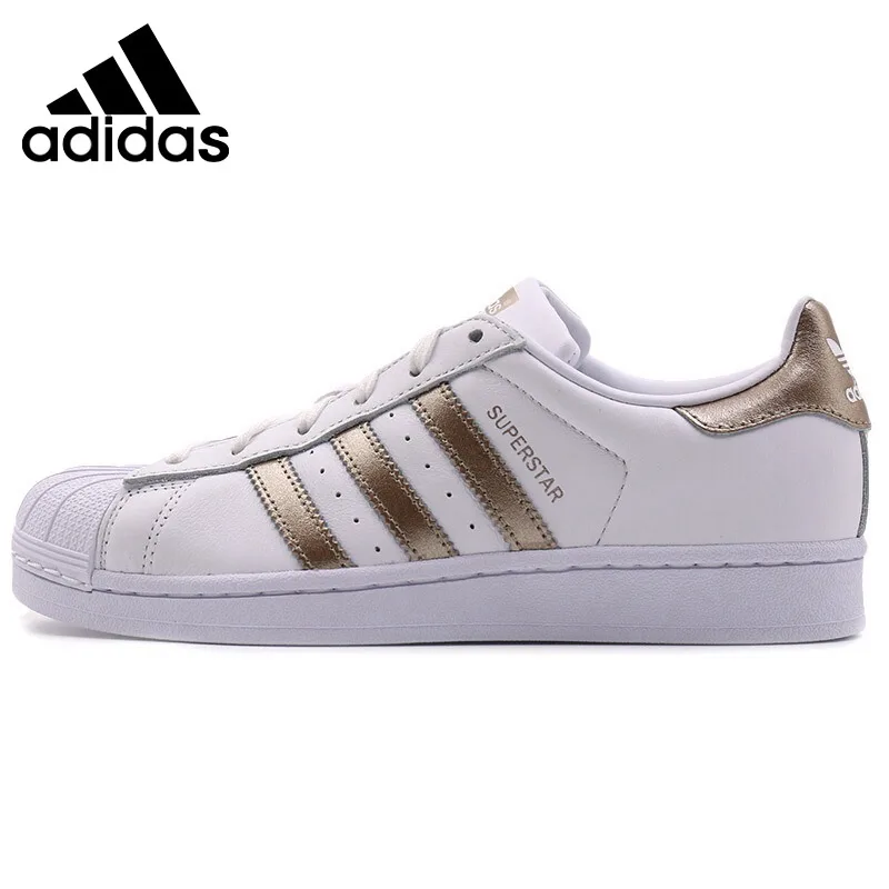 Оригинальный Новое поступление 2018 Adidas Originals Superstar Для женщин Скейтбординг обувь