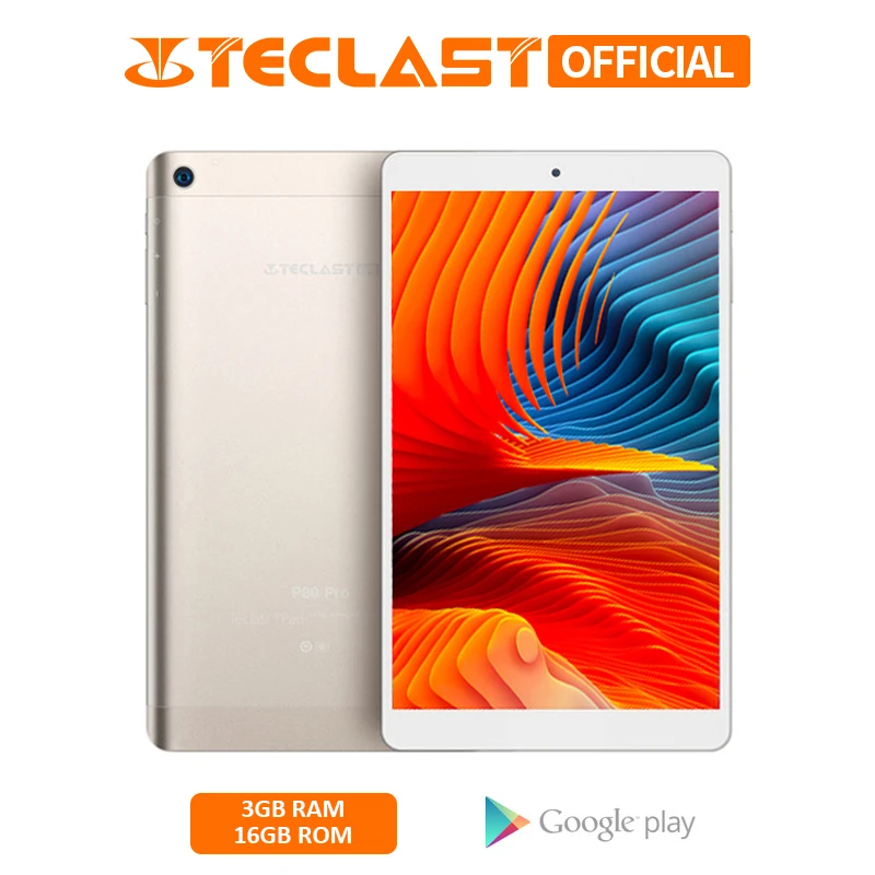 8 0 дюймов 1280*800 Teclast P80 Pro планшет Android 7 MTK8163 четырехъядерный 3 ГБ ОЗУ 16 Гб ПЗУ двойной