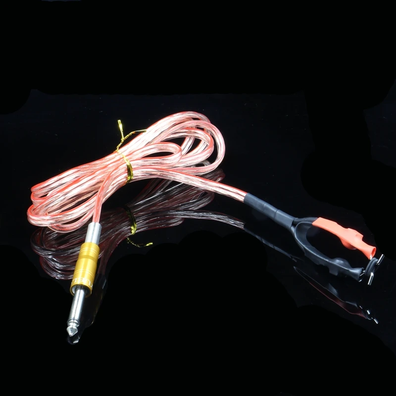 Высокое качество RCA татуировки Клип оранжевый шнур резиновый силиконовый для