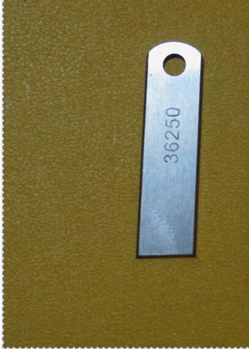 

36250 STRONG.H brand REGIS for UNION SPECIAL 36200 lower knife industrial sewing machine spare parts
