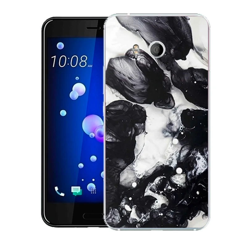 Чехол s для htc u 11, чехол, 5,5 дюйма, мягкий ТПУ, силиконовый, мраморный принт, для htc u 11, чехол для телефона Fundas для htc u 11 U11 - Цвет: 06