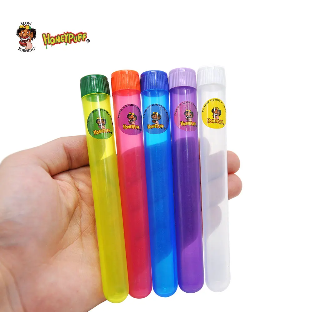 12pcs Plastic King Size Tube Doob 135 MM Vial Waterproof Airtight Smell Proof Odor Cigarette Solid Storage Sealing Container | Дом и сад