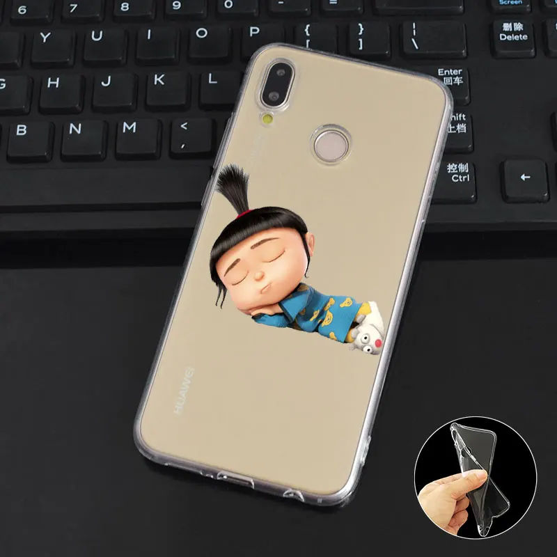 DREAMFOX L002 Agnes Пушистый Единорог Мягкий ТПУ силиконовый чехол для huawei Honor 6A 6C 7X9 10 P20 P30