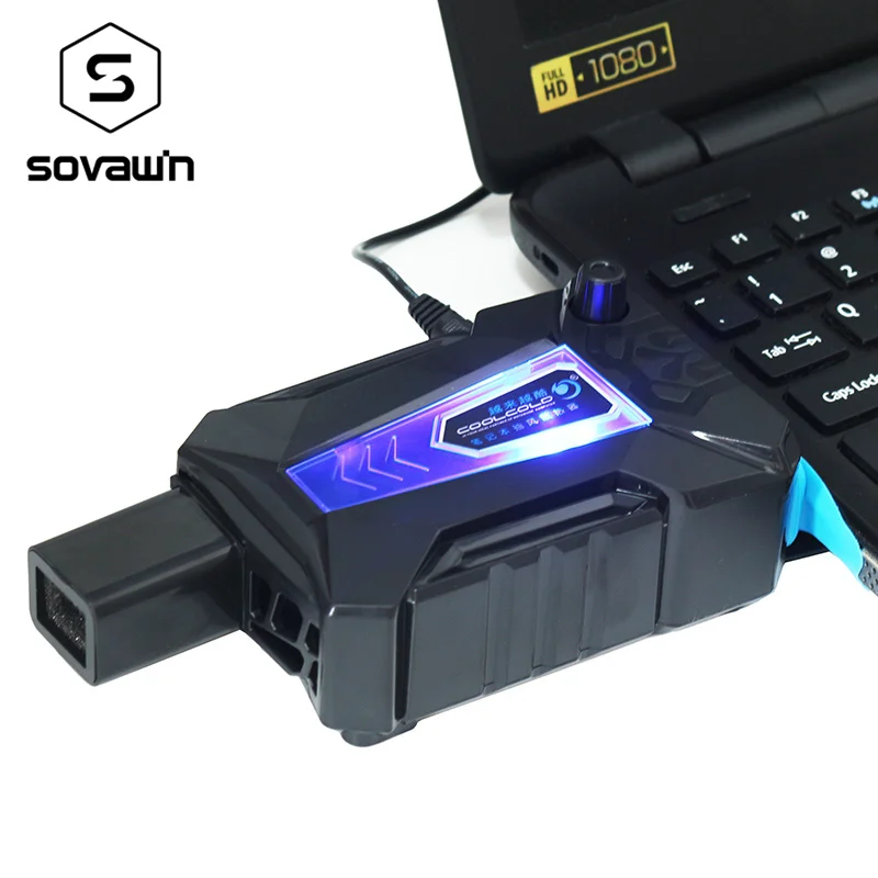 Охлаждающий вентилятор для ноутбука 17 15 6 USB извлечения воздуха охлаждающий с