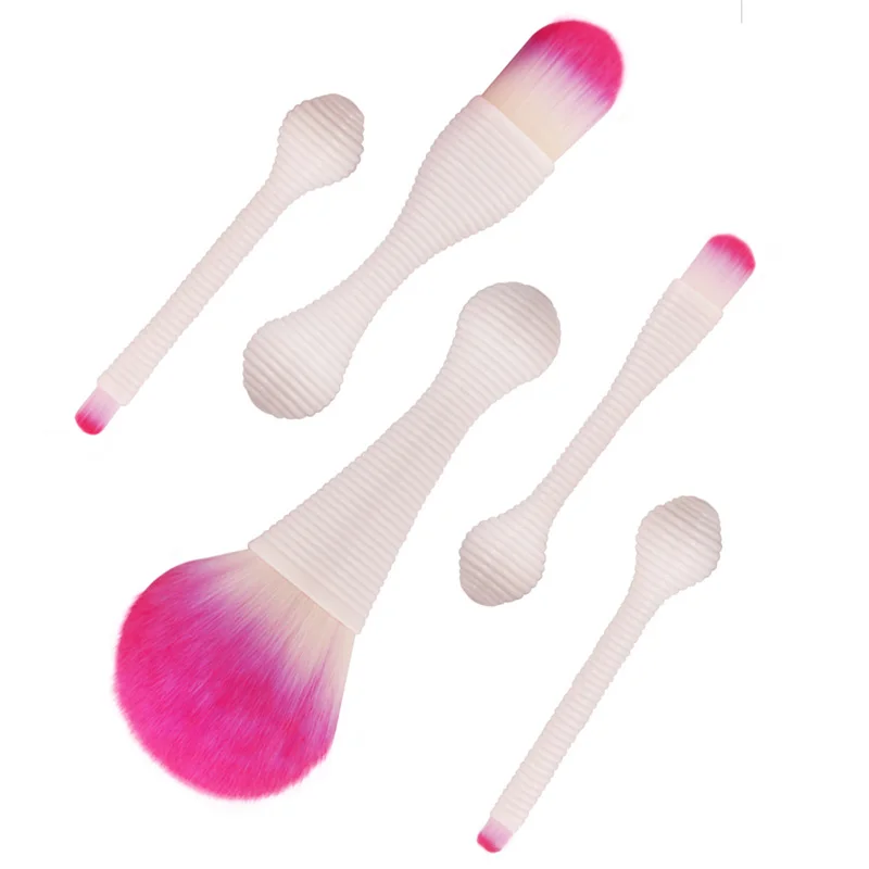 5 шт./компл. леденец карандаш основа тени для век макияж кисти подводка глаз кисть