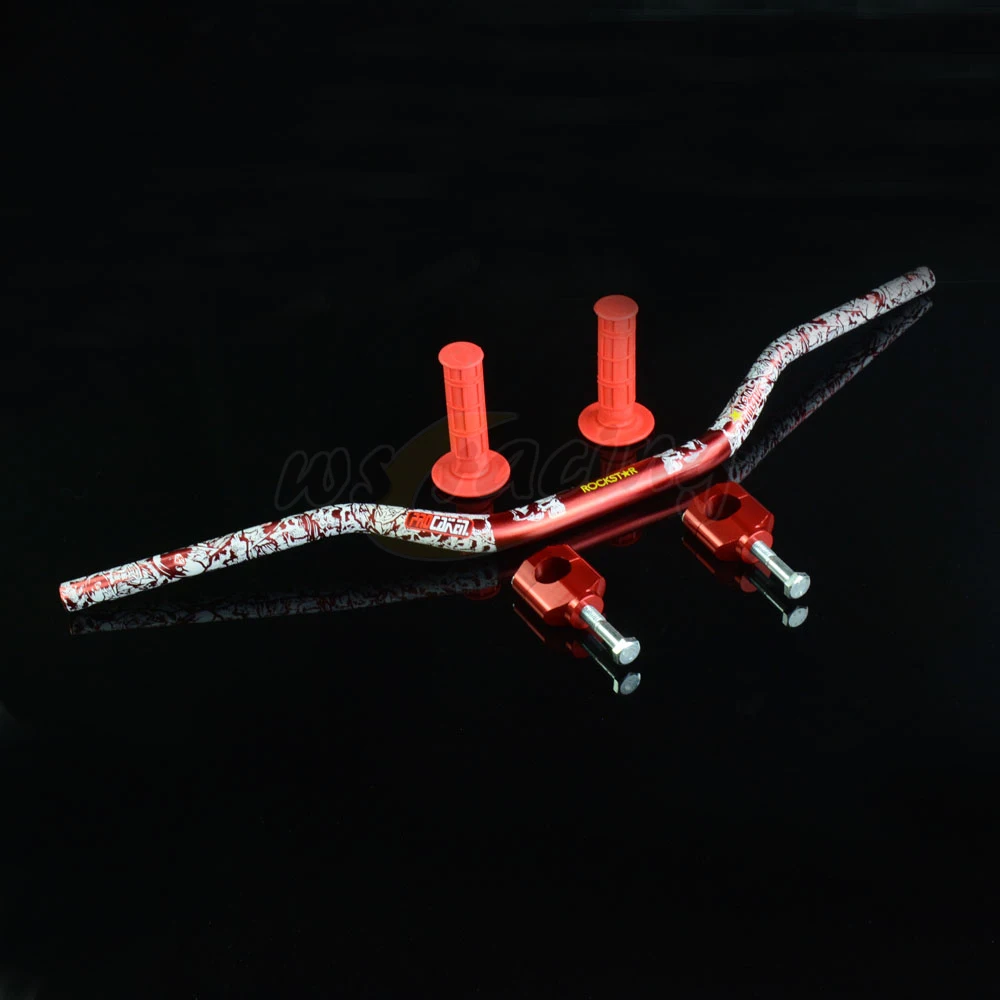 Мотоцикл 1 1/8 &quot28 мм MX руль ручка бар стояк зажимы захваты для HONDA CRF250R CRF250X CRF450R CRF450X