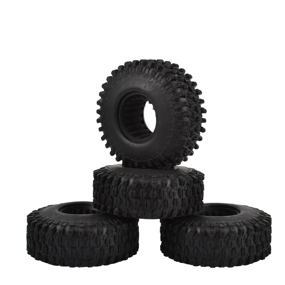 

4pcs RC Rock Crawler 1.9 inch Tires for 1/10 Axial SCX10 RC4WD RC Car