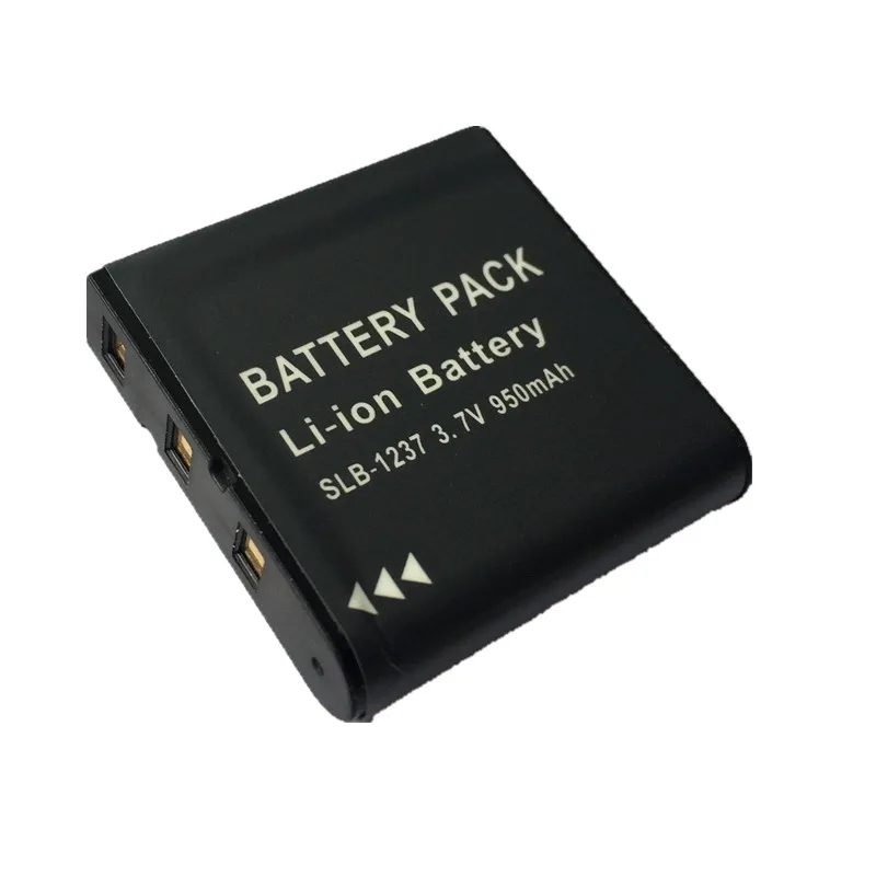 SLB 1237 литиевые батареи SLB1237 цифровой камеры для Samsung Digimax L55 L55W L85 Epson L500V Sigma DP1|digital