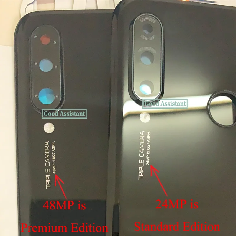 Оригинальный 6 1 дюймовый для Huawei P30 Lite / Nova 4E MAR LX1 L01 L21 L22 стеклянная задняя крышка