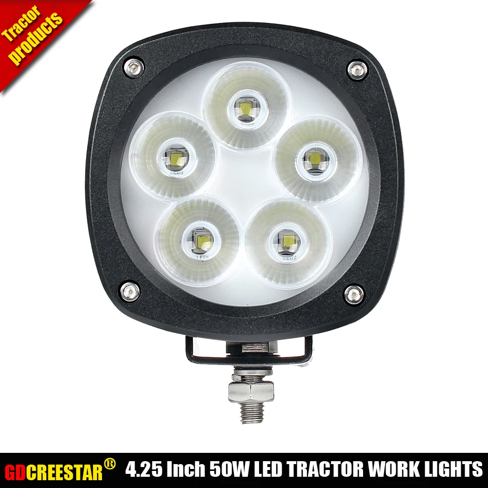 Компактные светодиодные прожекторы 50 Вт TL500F рабочие фары для John Deere 250D 260E 300D 310E 350D