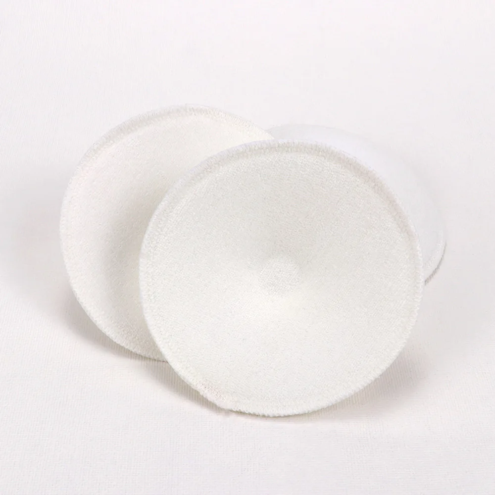 4PCS Baby Feeding Breast Pad Washable Anti-overflow Pads Maternity Nursing Soft Absorbent Reusable | Мать и ребенок