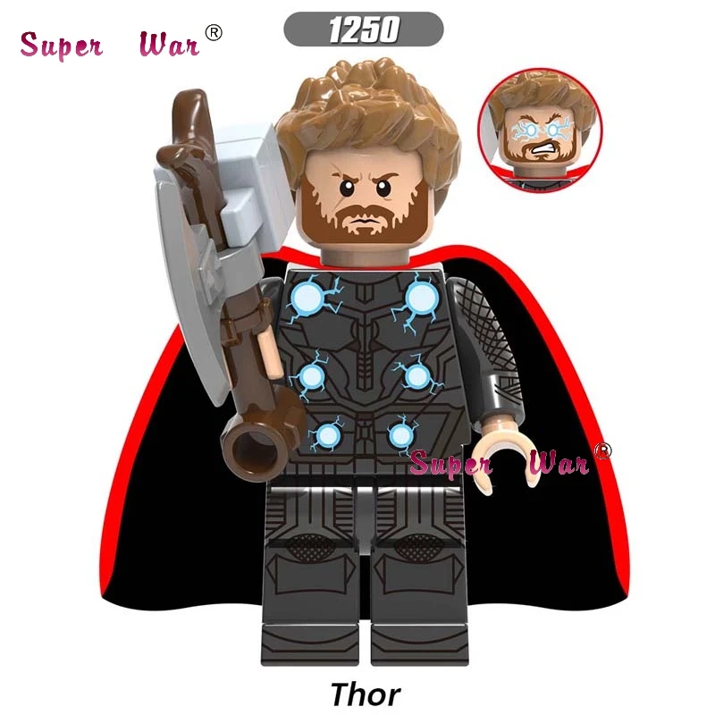1250 Один Marvel Мстители эндшпиль Доктор Стрэндж Черная Вдова соколиный глаз Перец капитан Америка Тор строительные блоки детские игрушки - Цвет: 1250