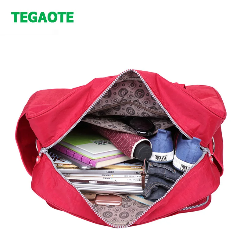 TEGAOTE новая складная дорожная сумка нейлоновые дорожные сумки ручная для мужчин и