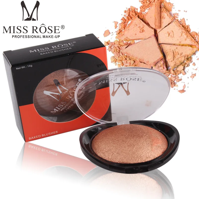 Хит Miss Rose Румяна высшего качества Профессиональные 6 видов цветов для щек макияж