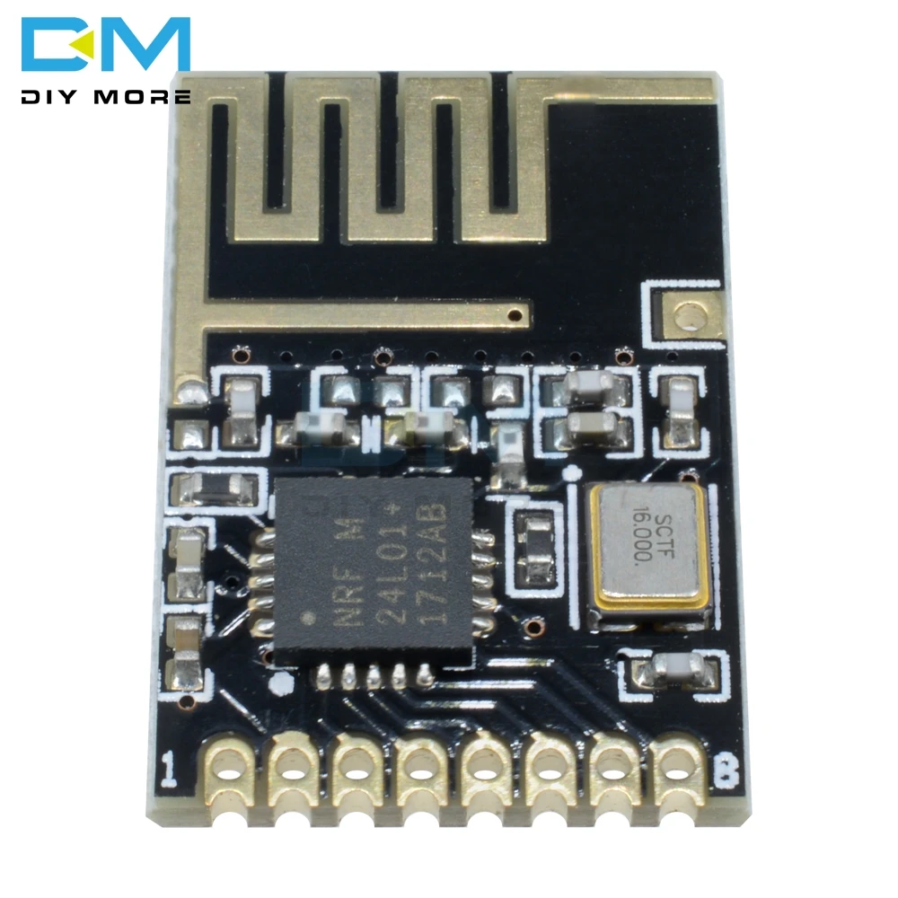 Беспроводной модуль NRF24L01 SMD 2 4 ГГц расширенная версия мини приемника