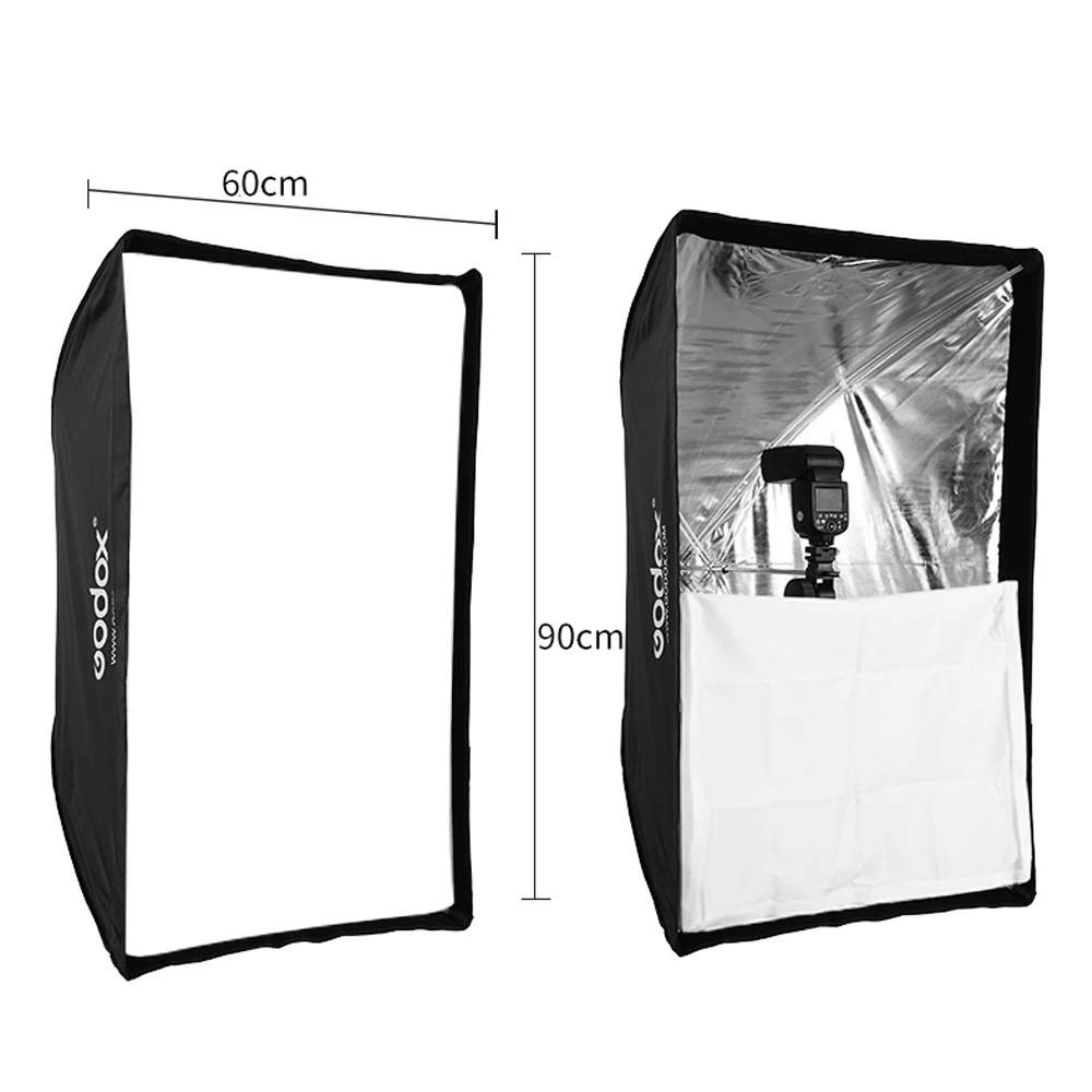 Arron Godox MS60 * 90 60x90 см софтбокс для фотостудии с универсальным креплением студийной