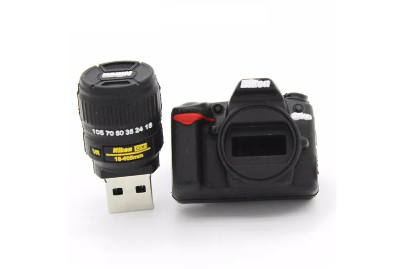 Камера JASTER USB 3,0 с мультипликационным принтом Nikon, высокоскоростная креативная usb-карта памяти U disk 64 ГБ 32 ГБ 16 ГБ 8 ГБ 4 ГБ, поддержка видео и свадьбы