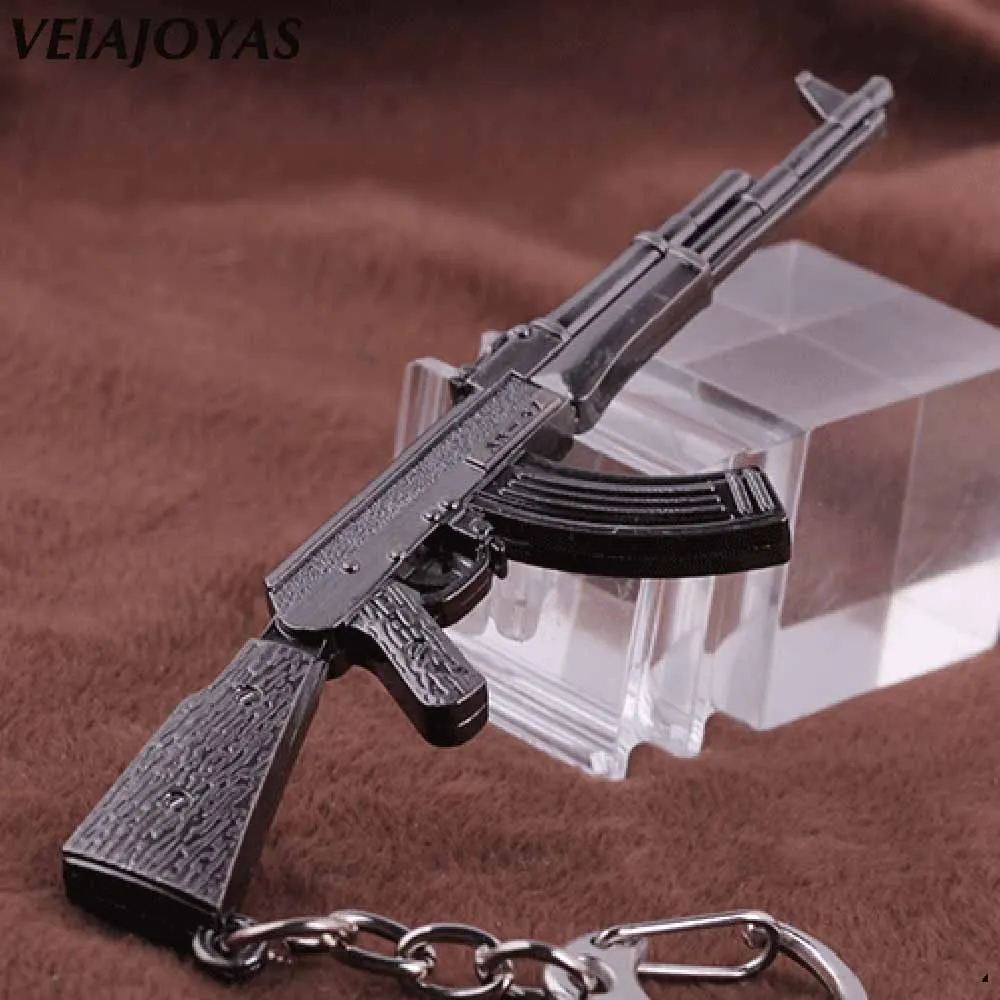 3 9 &quotкрест огонь Ak 47 штурмовой брелок с винтовкой CF модель автомата AK47 сплав