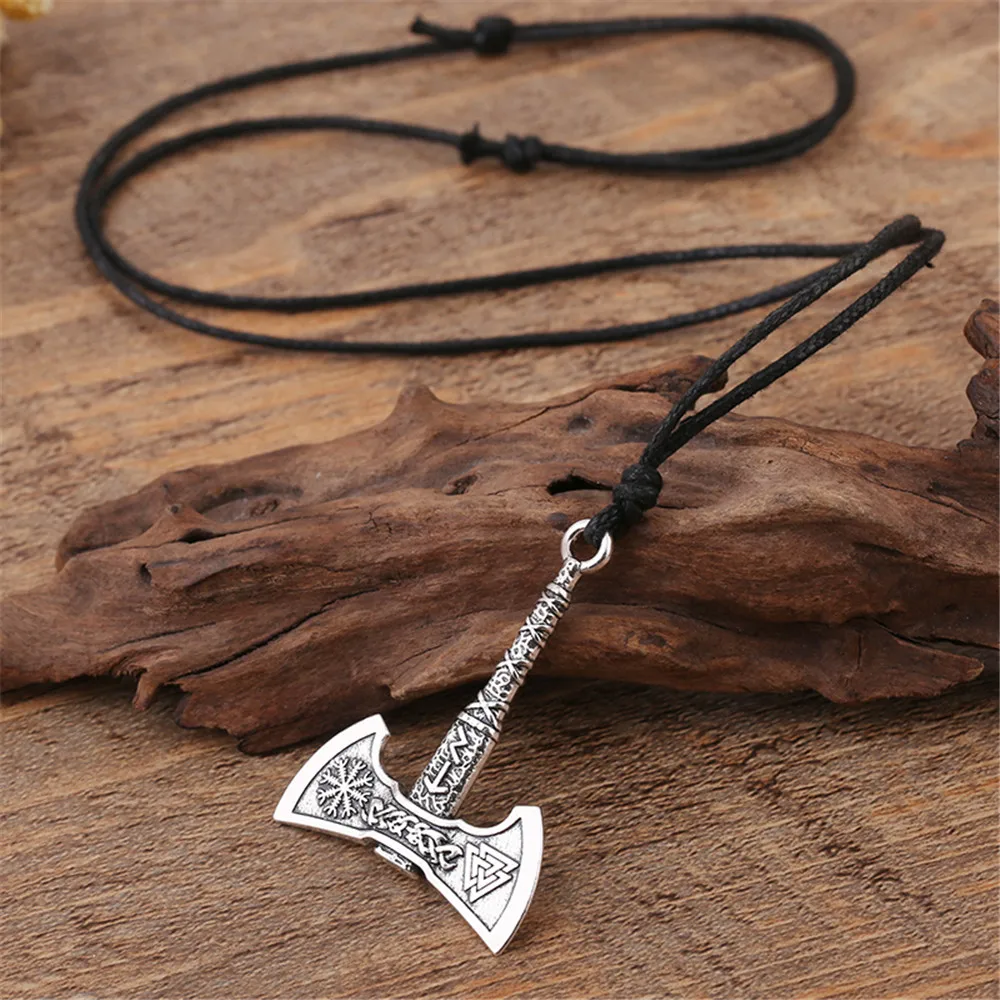 Skyrim готический 3D металлический молоток кулон ожерелье s Mjollnir Тор подвеска в виде молотка норвежский викинг Ретро Руна мужские ювелирные изделия ожерелье подарок