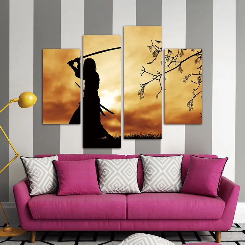 Картины-фигурки картины на стену иллюстрация бусхидо духа японский самурай 4