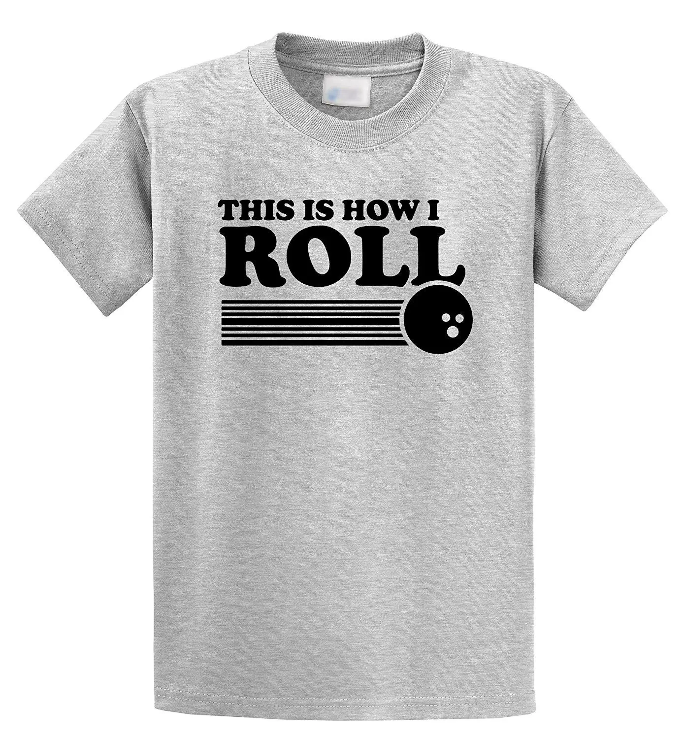 Пользовательские Печатные Рубашки С Коротким Рукавом Моды Это Как Я Ролл Bowlinger