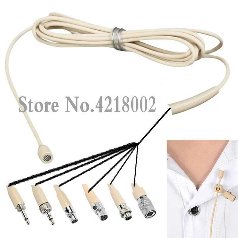 Профессиональный многонаправленный петличный микрофон с зажимом для галстука