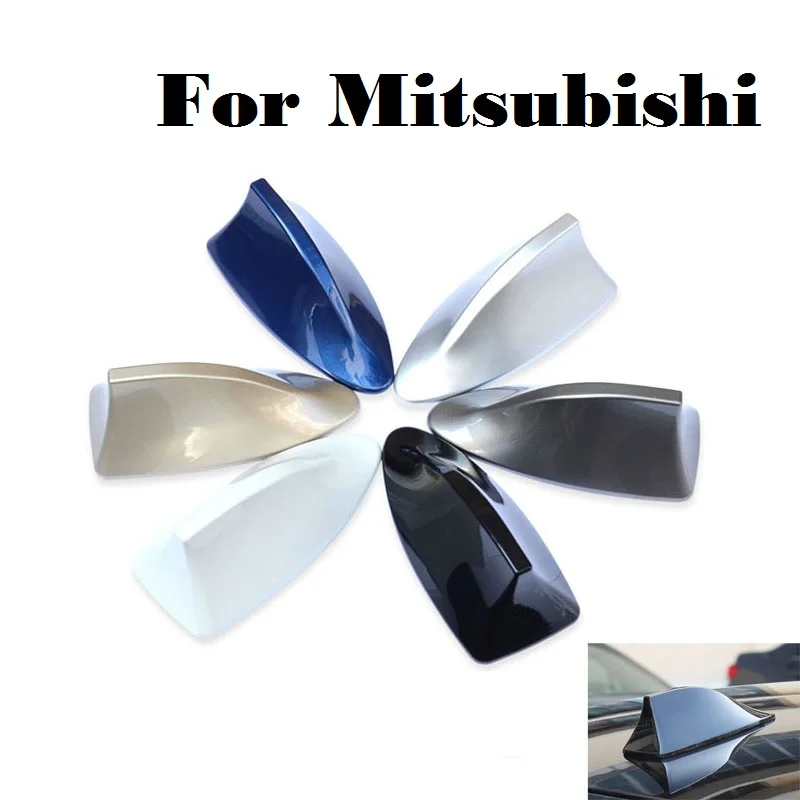auto antenna signal shark fin with 3M adhesive For Mitsubishi Mirage Montero Sport Outlander Pajero Mini RVR Space Star | Автомобили и